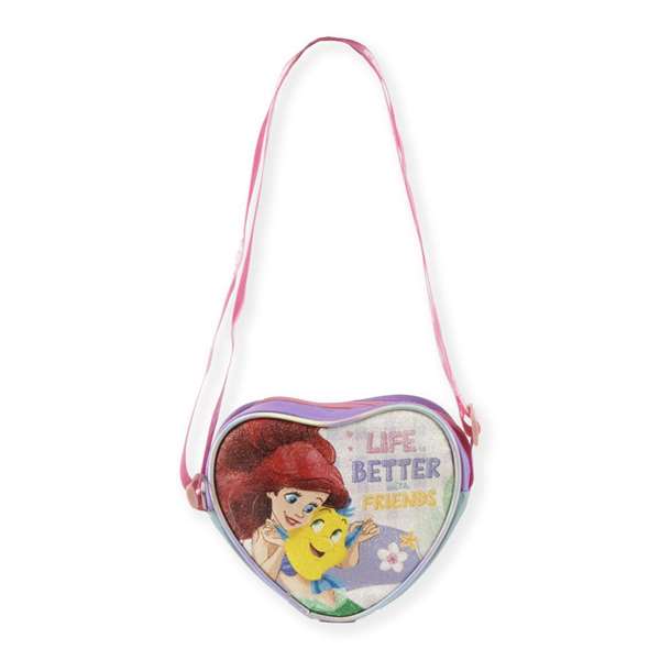 Cerdá Bolso Corazon Princess Sac à main pour enfant 15.0 x 14.0 x 4.0 cm couleur Lilas