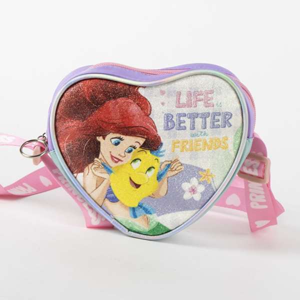 Cerdá Bolso Corazon Princess Sac à main pour enfant 15.0 x 14.0 x 4.0 cm couleur Lilas