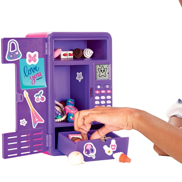 V-Tech Kidisecrets Coffre Secret Violet avec Code 80-554189, Jouet pour Enfants +6 Ans