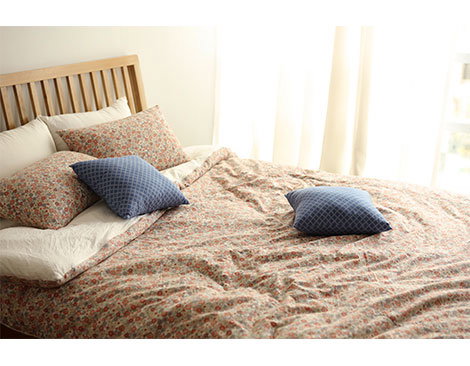 Dailylike Tissu coton garden fleurs 1,10m x 3m épaisseur 30C