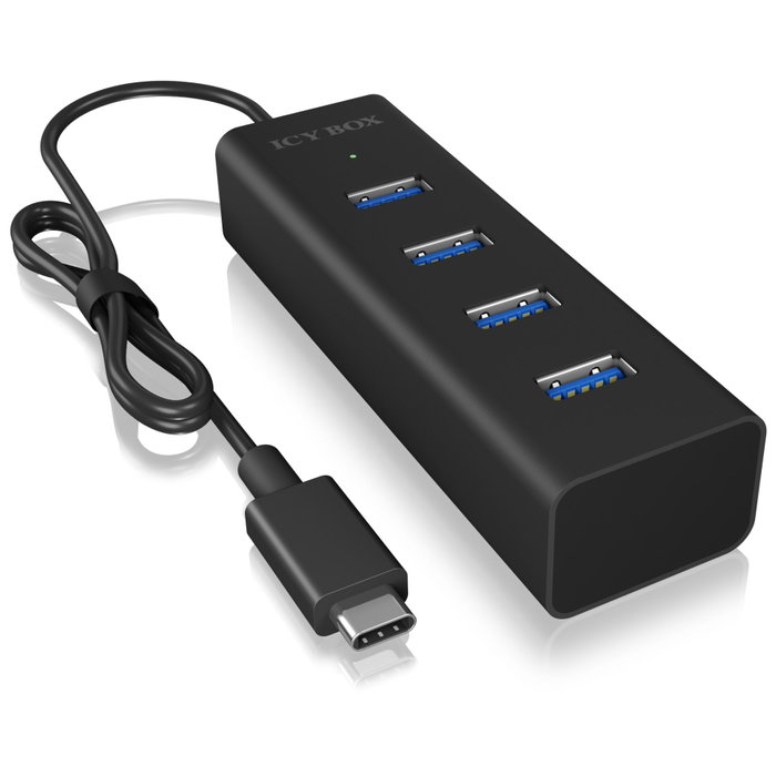 Icy IB-HUB1409-C3 Hub USB-C vers 4 ports USB-A 3.2