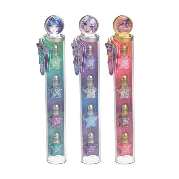 Hape Set de vernis à ongles Nebolous Stars 30.5x4.2x4 cm - Coffret de peinture pour enfants à partir de 3 ans