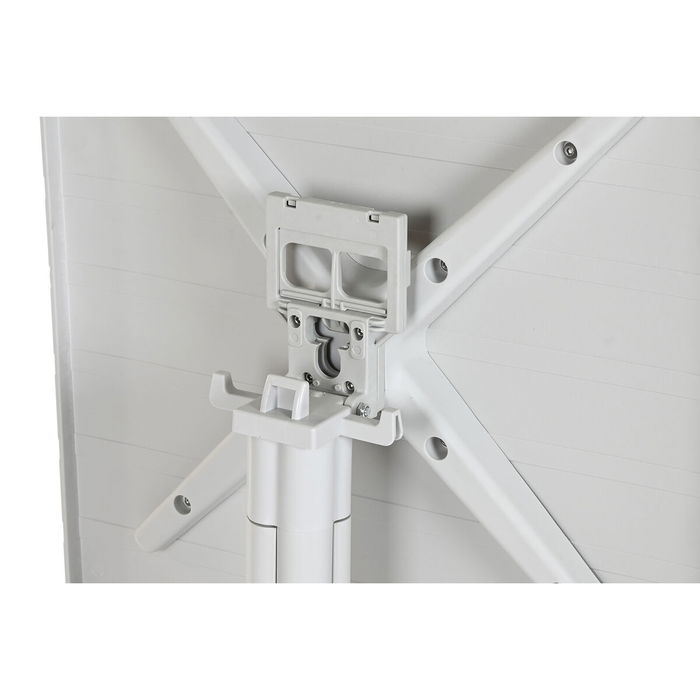 Table de Salle à Manger Home ESPRIT Gris Métal polypropylène 70 x 70 x 75 cm