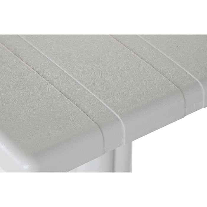 Table de Salle à Manger Home ESPRIT Gris Métal polypropylène 70 x 70 x 75 cm