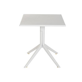 Table de Salle à Manger Home ESPRIT Gris Métal polypropylène 70 x 70 x 75 cm