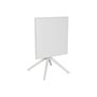 Table de Salle à Manger Home ESPRIT Gris Métal polypropylène 70 x 70 x 75 cm