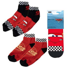 Cerdá Chaussettes Basses Pack Cars Enfant 3 Ans - Plusieurs Couleurs