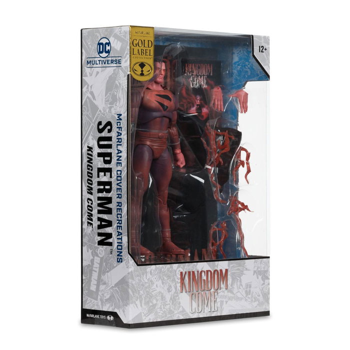 McFarlane Toys DC Multiverse McFarlane Cover Recreations Superman (Kingdom Come) (Gold Label) 18 cm