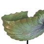 BigBuy Home Figurine Décorative Conque Marron Vert 30 x 12 x 30 cm