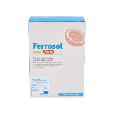 FERROSOL Ferrosol Gotas Forte 30Ml FERROSOL Ferrosol Gotas Forte 30Ml