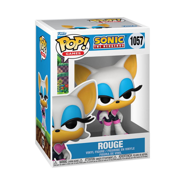 Sonic the Hedgehog POP! Games Vinyl figurine Rouge 9 cm