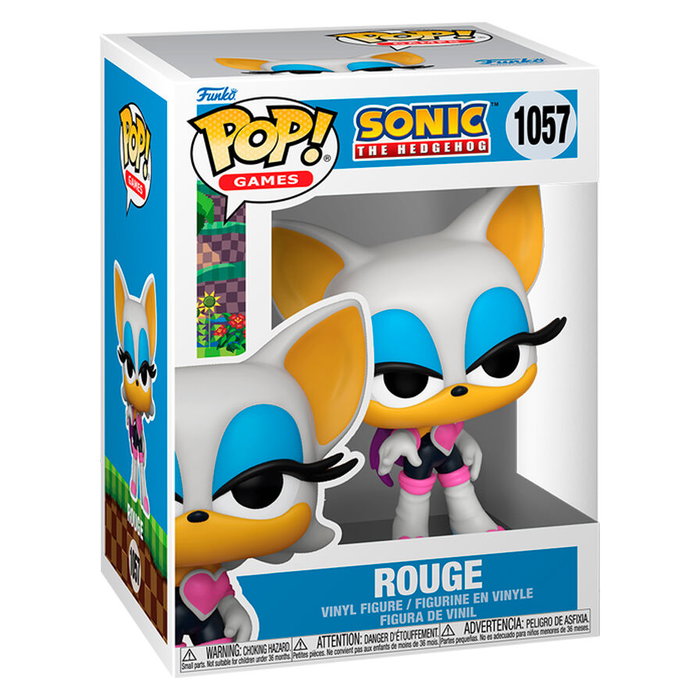 Funko POP! Sonic the Hedgehog Rouge figurine en vinyle de 9 cm