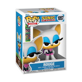 Funko Figura POP Sonic The Hedgehog Rouge - Figurine Vinyle de Collection 9 cm dans sa Boîte Cadeau