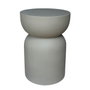 BigBuy Home Tabouret Bacoli Vert Ciment