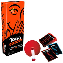 Hasbro - Jeu de Société Tabú Sin Censura Version Adulte G0432 (Espagnol) - Jeu de Party pour Groupes
