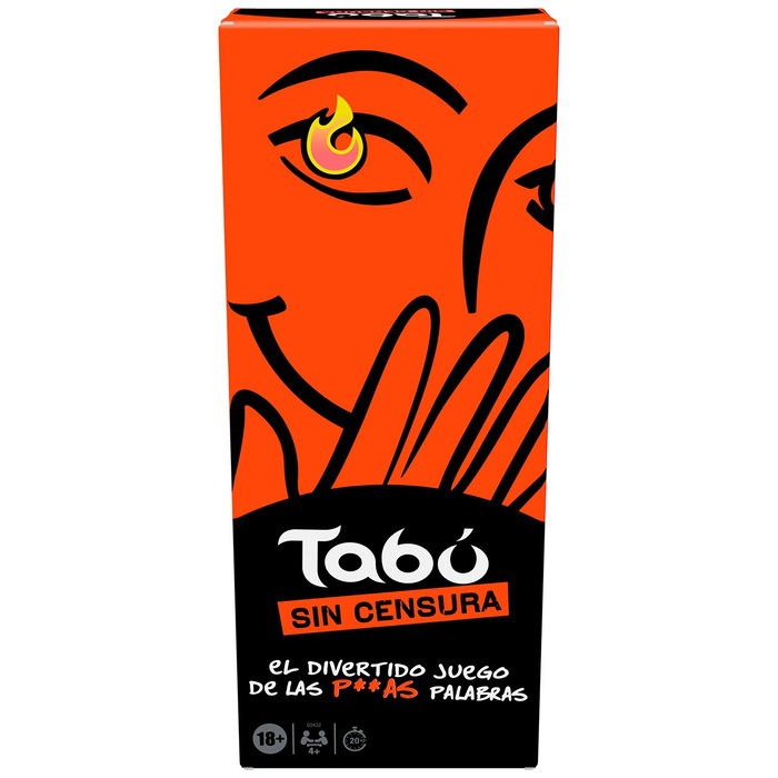 Hasbro - Jeu de Société Tabú Sin Censura Version Adulte G0432 (Espagnol) - Jeu de Party pour Groupes