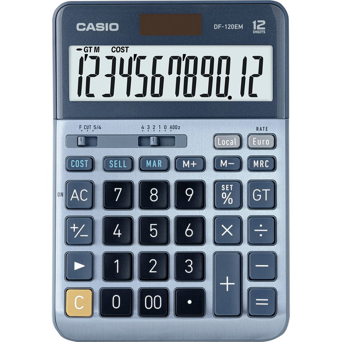 Casio DF-120EM Bleu Casio DF-120EM Bleu