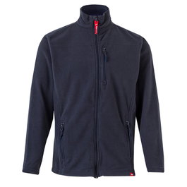 VELILLA Veste polaire en microfibre bleu marine, Taille L