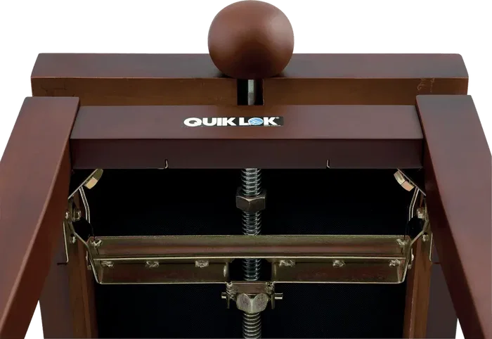 QUIKLOK Banquette Piano Deluxe PB100 Bois Noyer/Noir Mat