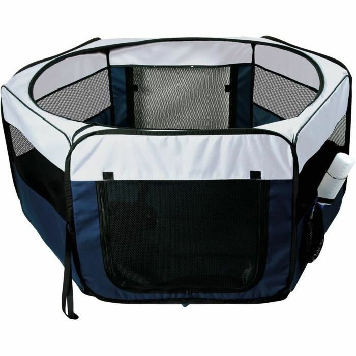 Trixie Enclos avec filet/base Ø 150 × 65 cm - Turquoise / Gris clair