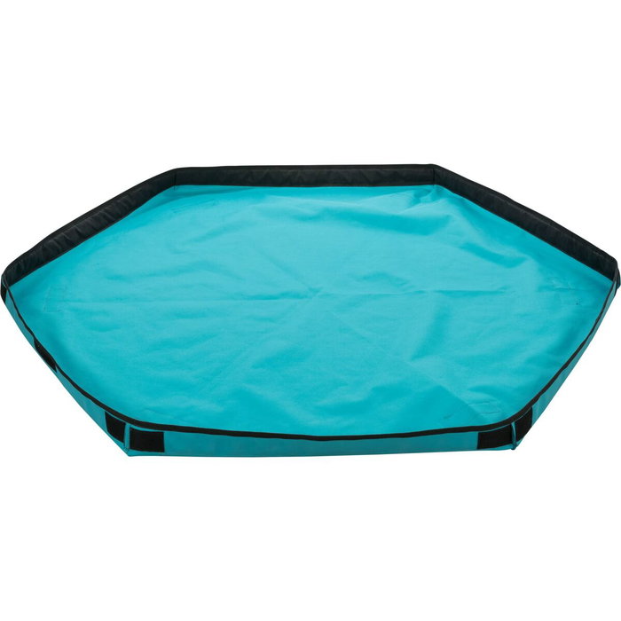 Trixie Enclos avec filet/base Ø 150 × 65 cm - Turquoise / Gris clair