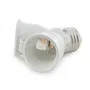 Adaptateur Douille E27 vers 2 Douilles E27