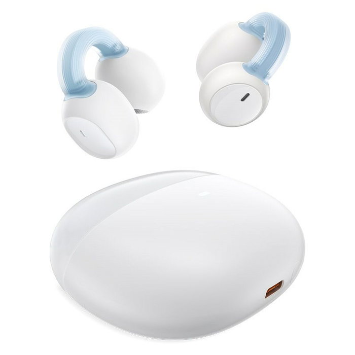 Casques avec Microphone Baseus A00069201223-00 Bleu Blanc