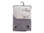 Giftdecor Rideau Voilage Gris Foncé 140x260 cm (Set de 6)