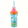 Stor Vaso Goûté enfant 360 ml avec figurine 3D Peppa Pig - Verre à boire