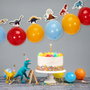Party Time Guirlande Ballons Dinosaure Multicolore