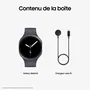 Samsung Galaxy Watch8 Montre connectée 4G 40mm en boîtier Graphite - Montre intelligente