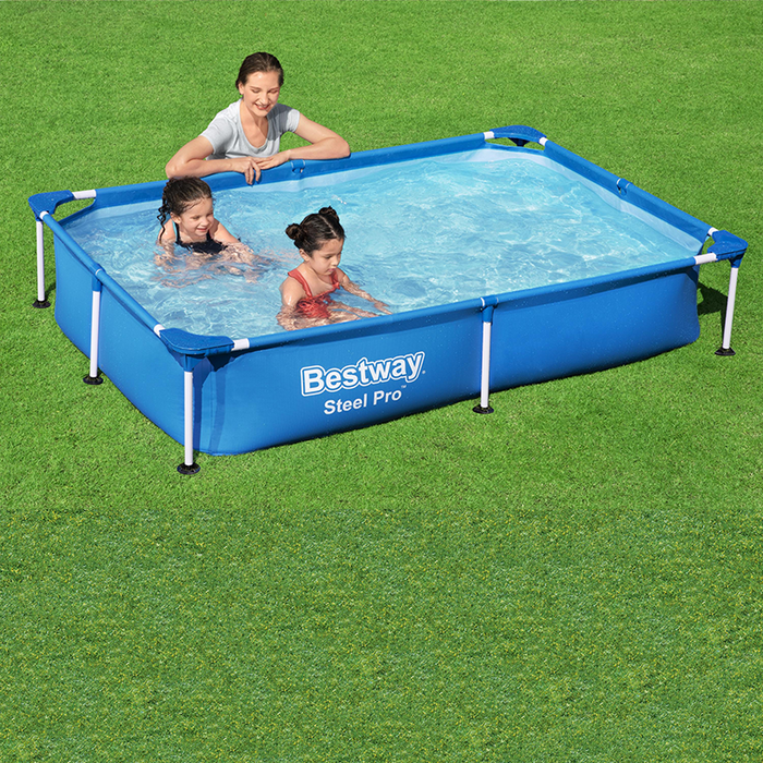 Bestway 56401 Piscine Rigide Adulte 221x150x43 cm Jardin