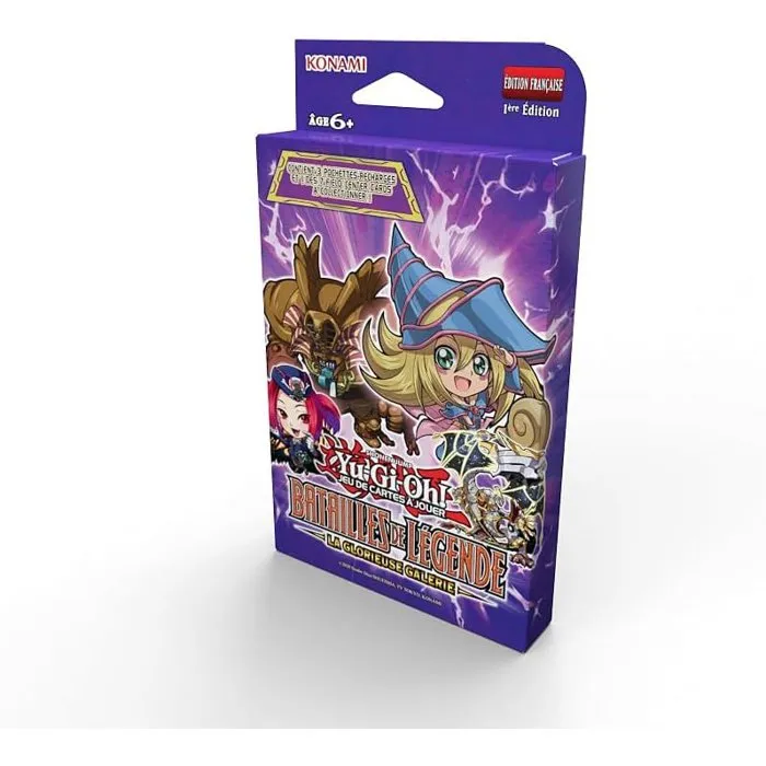 Yu-Gi-Oh! Pack de 3 boosters Tuckbox Batailles de Légende : La Glorieuse Galerie