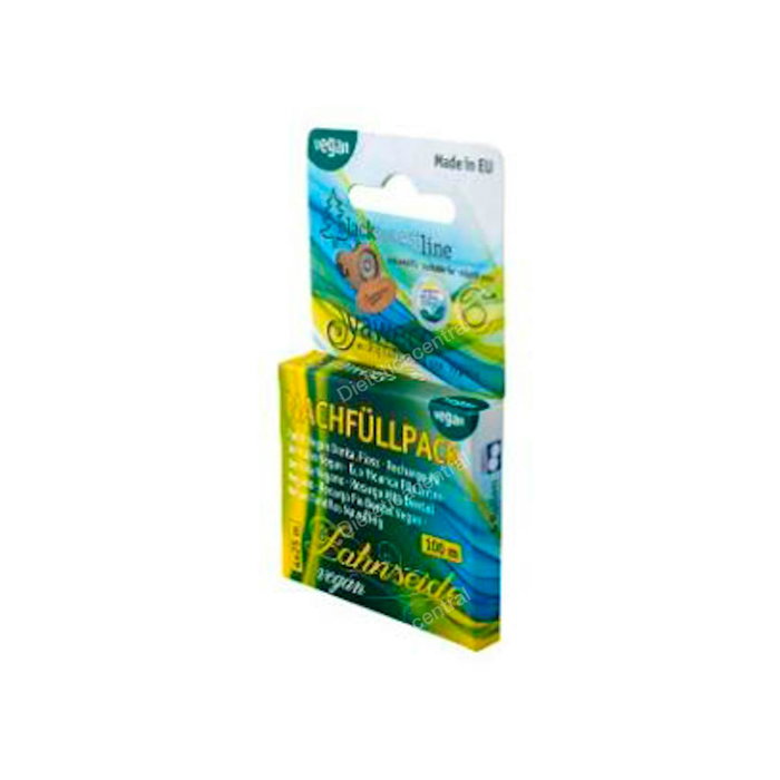 YAWECO Rechange Fil Dentaire Vegan 4 x 25m