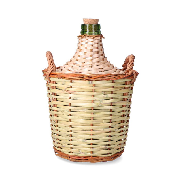 Bouteille Décorative EDM osier Canne Bouteille Décorative EDM osier Canne