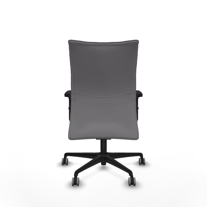 Piqueras Y Crespo Chaise Albacete Confidente Gris avec Mécanisme Synchrone et Accoudoirs 2D