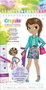 Crayola - Album Créations Design de Mode, Créez vos propres designs, Format 15x28 cm, Langue du produit : Espagnol
