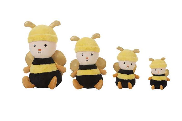 Creaciones Llopis Abejita Piu Peluche Abeille 20 cm en Polyester - Pour Enfants à partir de 3 Ans