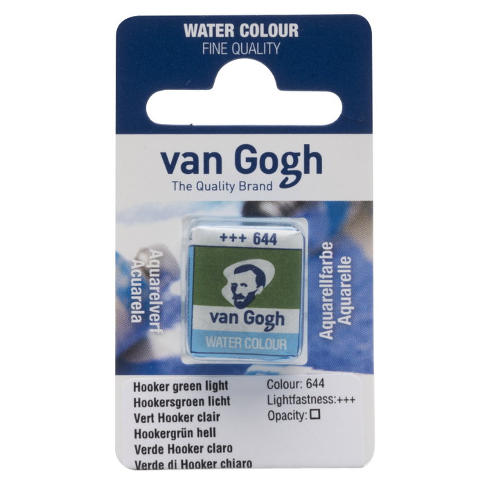 Van Gogh Aquarelle en pastille Vert Hooker clair 644 Van Gogh Aquarelle en pastille Vert Hooker clair 644