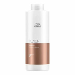 Wella - Shampooing Fusion Intense Repair 1000 mL - Réparation intense, cheveux abîmés - Avec EDDS, lipides et acides aminés