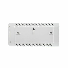Lanberg Armoire Murale Rack 19 pouces 4U 600x600 gris WF01-6604-10S