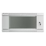 Lanberg LS-19U-V2-6006 Armario mural 19 pouces 4U 600x600 mm Gris IP20