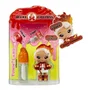 Yummiland Kit Poupée à Gloss Parfumé Cannelle Amber avec 7 Yummis à Collectionner - Poupée, Parfum, Paillettes et Couleur Changeante - Pour Enfants Dès 4 Ans