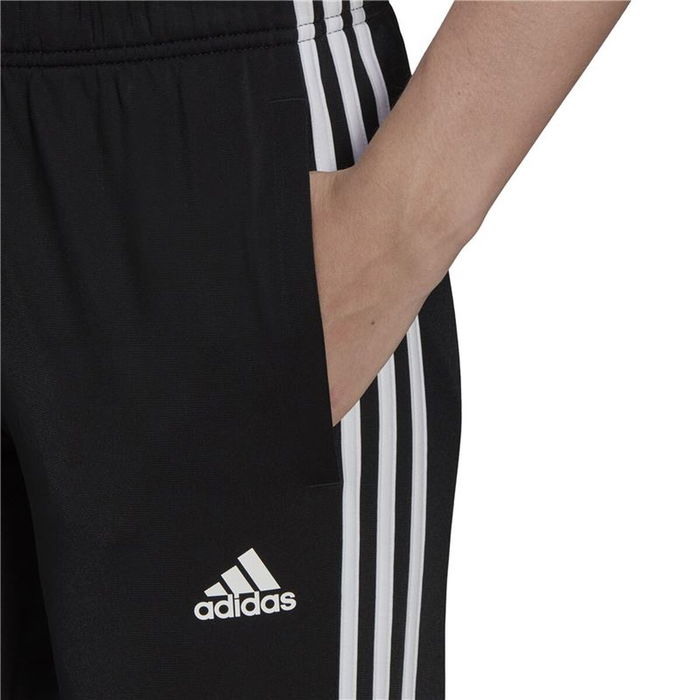 Pantalon de sport long Adidas 3S Tp Tric Noir Femme