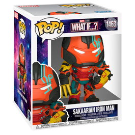 FUNKO Figura POP Super Marvel What IF Sakaarian Iron Man