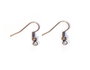 Innspiro Boucles d'oreilles métalliques à crochet ouvert hippie doré vieilli