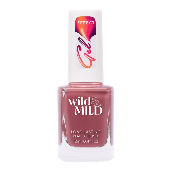 Wild&Mild Vernis à Ongles Gel Effect 'In A Lily Bit' - Effet Gel Longue Durée sans Lampe UV/LED