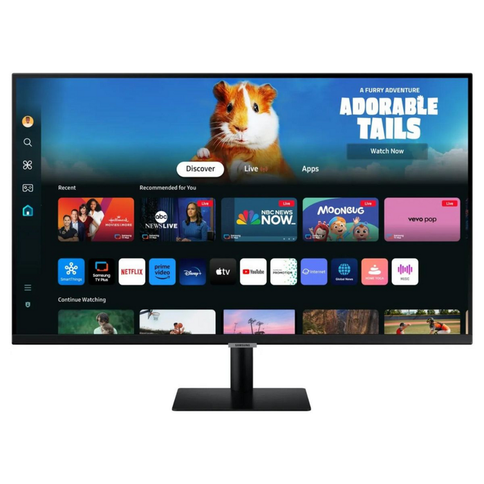 Samsung Smart M5 M50D LS27DM500EUXEN 27 pouces Full HD Noir