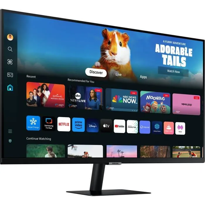 Samsung Smart M5 M50D LS27DM500EUXEN 27 pouces Full HD Noir