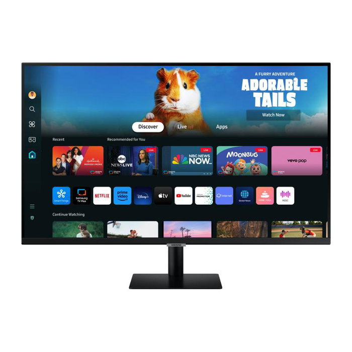 Samsung Smart M5 M50D LS27DM500EUXEN 27 pouces Full HD Noir